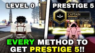 HOW TO GET MAX LEVEL FAST (EVERY METHOD FULL GUIDE) In AOT:R || Attack On Titan Revolutions ||