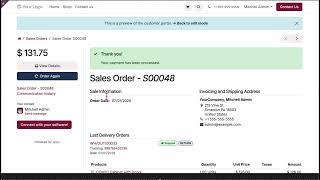 GLS United States Shipping Integration - Portal Tracking Odoo