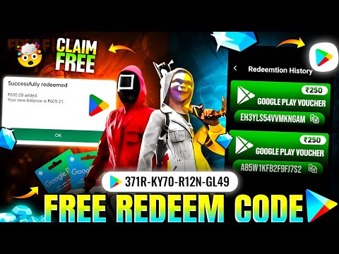 FREE REDEEM CODES INSTANT 🤩 | 20 REDEEM CODE FREE | HOW TO GET GOOGLE PLAY STORE REDEEM CODES FREE