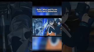New Wise Belle and Pyrois Enterance Animation Zenless Zone Zero