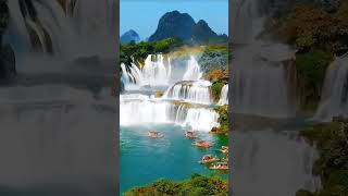 #DetianWaterfall #DreamyScenery #PaintedLandscapes #NatureExploration #WaterfallBeauty #NaturalPower