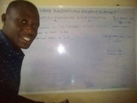 VIDEO 3: LOAD ANALYSIS & CALCULATIONS   #Solarpower  #SolarEnergy