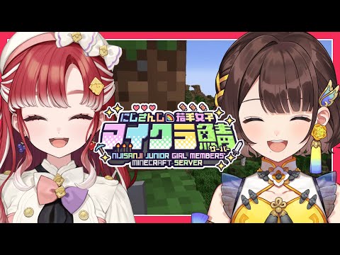 【#にじ若手女子マイクラ】べりがりこで遊ぼう✨【司賀りこ/にじさんじ】