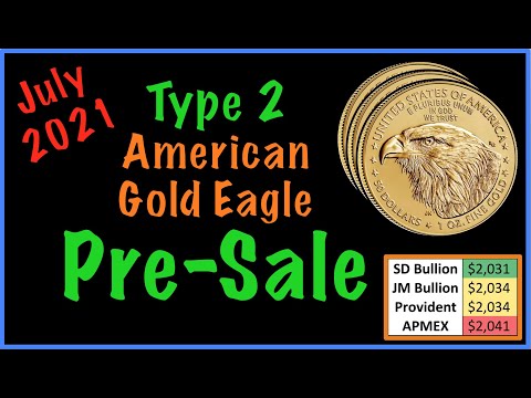Best Deal on [Pre-Sale] Type 2 American Gold Eagle