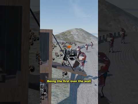What Motivated Soldiers to Climb the Wall First?! 🤯