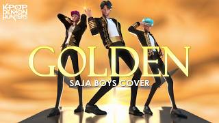 Golden (Saja Boys Version) | KPop Demon Hunters Animation |【Male Cover】