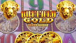 Quick Bonus and Quick Session on Buffalo Gold Slot! Live Slot Play at Casino