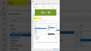 Adding Subscript to Text Values II #exceledhub #exceltutorialinhindi #exceltipsandtricks