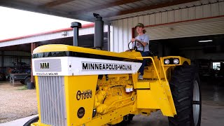 TWO TIME CHAMPION Tractor Restorer Brings This 1968 Minneapolis Moline G1000 Vista Back To Life!