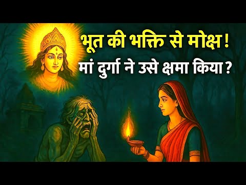 एक भूत और माँ दुर्गा की कहानी | Bhoot ne ki maa ki bhakti | Suvichar | Emotional | dharmik kahani