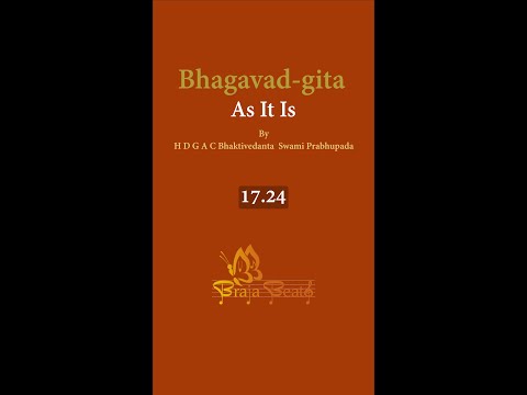 Bhagavad-gita 17.24