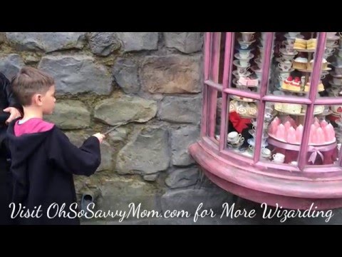 Spell Practice at The Wizarding World of Harry Potter at Universal Studios Hollywood