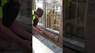 Quick Little Window Sill #Bricklaying #Australia