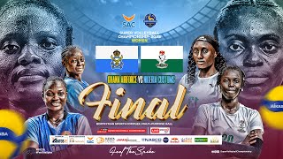 GH Airforce Vrs Nig Customs (SAC SVC 2025 FINAL MATCH WOMEN'S VOLLEYBALL)