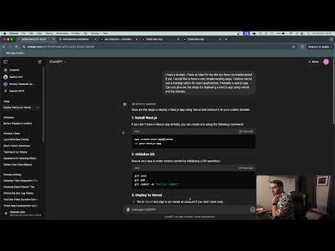 Deploying NextJS project on Vercel with new Domain I can figure it out? | TheAverageDev Live Stream
