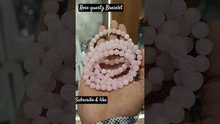 Rose quartz Crystal benefits | rose Quartz bracelet benefits | rose quartz benefits #viral #trending