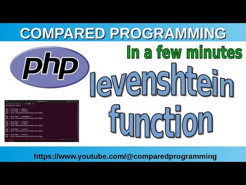 PHP string function: levenshtein