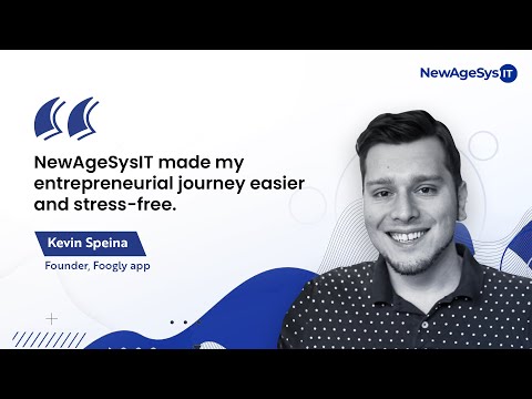 Client Testimonial | Kevin Speina | Foogly app | NewAgeSysIT | Top App Developer NJ FL NY