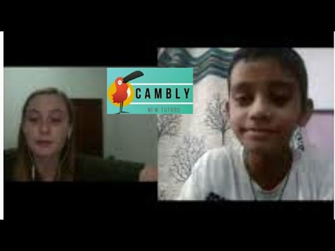 CAMBLY CONVERSATION ABOUT LEARNING  INTERNET ! 9 years old child