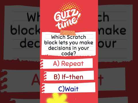 Scratch Quiz game (Tutorial and  Animation) by Kodex Academy