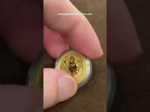 🤠 Australia Lunar Gold Coin 2016 - Year of Monkey - 1/10 oz #gold #shorts