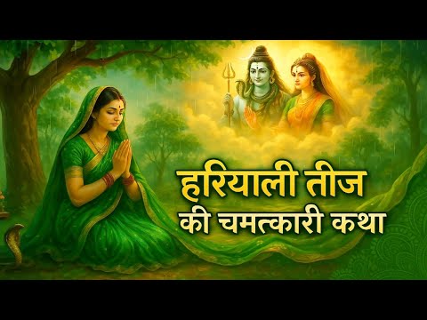 हरियाली तीज की अमर कथा | Hariyali teej special | Sawan ki kahani | Mythology stories in hindi