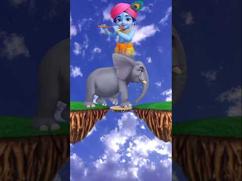 Hu Ru Ru 🔥Jay shree Krishna ❤️ Shree Krishna Bhajan @Chhotu_Khan Video's #trending #shortsfeed​​ Vfx