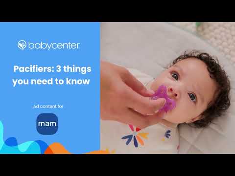 Pacifiers: 3 things you need to know | Ad Content for MAM