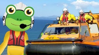 Gecko and The Hovercraft | Gecko's Real Vehicles | Trucks For Kids | Educational Videos For Toddlers