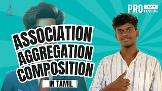 #36 Association Aggregation Composition in Java Tamil