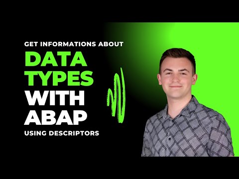 How to get informations about data types in ABAP using descriptors?