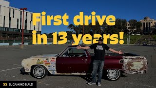 First drive in 13 years!