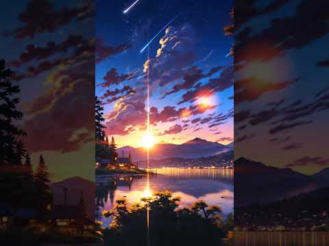 Sunset Forest Vibes 🌅 | Lo-fi + Nature Loop | Chill & Dream #LoFi #AIart #NatureVibes #shorts #ai