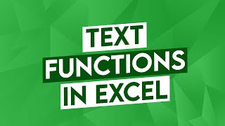 Text Functions in Excel (Excel MID, LEN, RIGHT, PROPER, LEFT text functions)