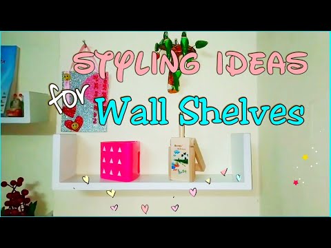 Wall Shelves Decorating Ideas | How to Style a Shelf | Easy Ideas