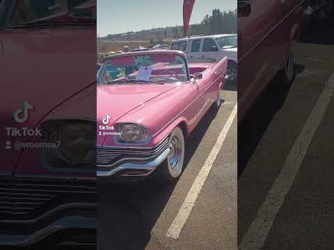 🎀 Cruisin' in Style! 🚗💕 Roll in this fabulously pink Chrysler #pinkcar #barbievibes  #cruisininstyle