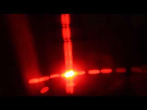 The effect of  light  on the square structure.
