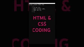 ###HTML CODING ##AND CSS CODING ##codecraft Academy