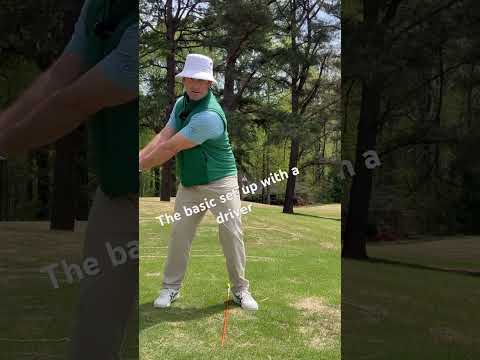 Learn the basics of the driver swing in golf