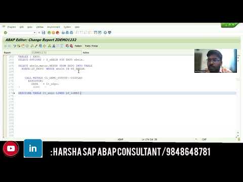 abap new syntax : describe table