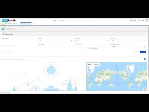 Saleforce Health Cloud - Provider Search Tip