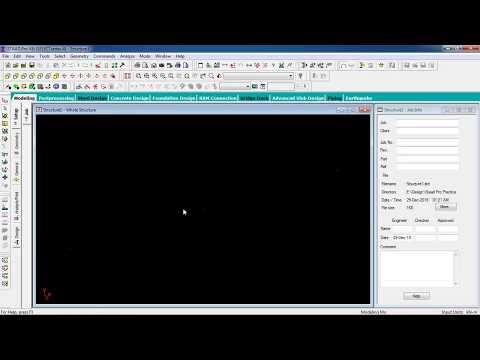 STAAD Pro Tutorials - Staad Pro V8i Introduction ( Day 72 ) ( Civil Engineering )