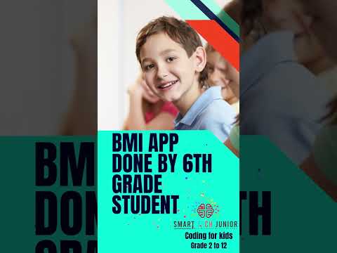 Meet our 11-year old App developer | BMI APP | Talent Kids | Smarttechjr