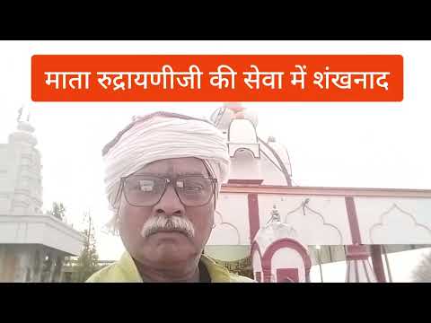 माता रुद्रायणी जी की सेवा में शंखनाद चिंचोली