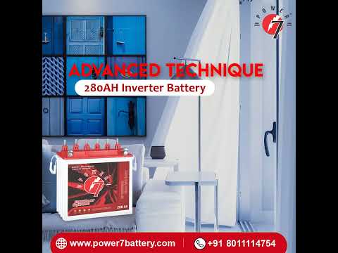 Power up your life with the reliability of Power 7 Inverter Battery – Uninterrupted energy, anytime