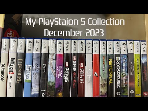 My PS5 Collection (December 2023)