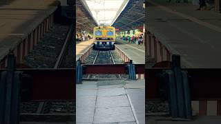 ✨ Beautiful arriving ICF EMU Train 🚂🇮🇳🔥 #shorts #short #trending #indianrailways