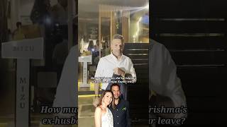 How much money did Karishma's ex-husband Sanjay Kapoor leave? #karismakapoor #sunjay #bollywood