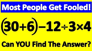 🔥 Looks Super Easy... But Almost Everyone Gets It WRONG! Can YOU Solve It?