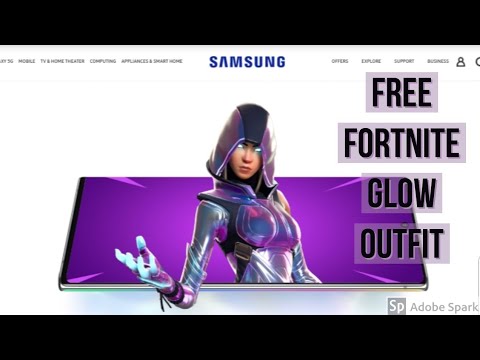How To Get Free Fortnite Glow Skin (Fortnite Mobile Skin For Galaxy Devices)| Fortnite Skin Giveaway